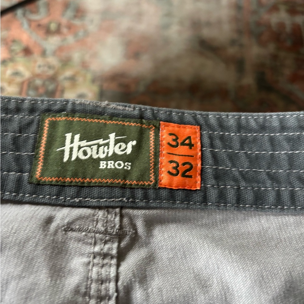 Howler Brothers Men's Gray Corduroy Pants - Straight Leg - Picture 2 of 7